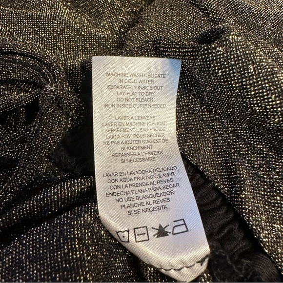 N:PHILANTHROPY Demetra Metallic Minidress Brown Gold Bodycon Stretch size Large - Picture 15 of 16